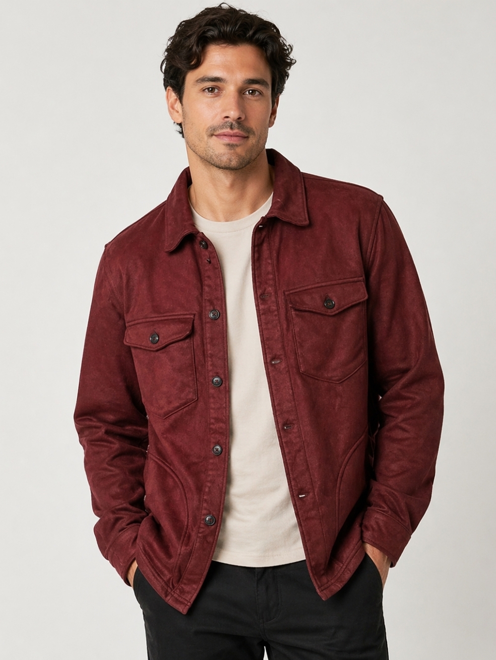 Goodfellow & Co Men's Rust Jacket Shirt-Coat NWT
